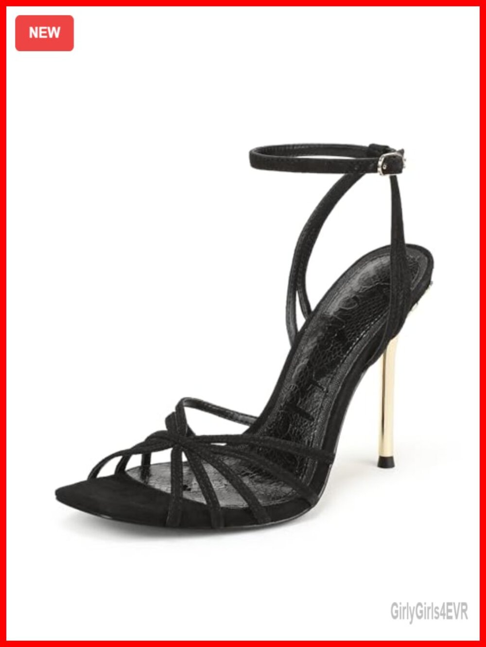 Sam Edelman Lili Strappy Stiletto Heeled Dress Sandals